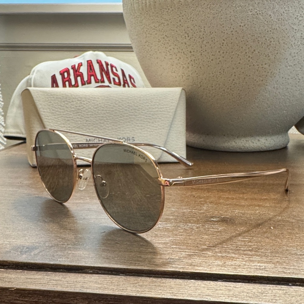 Michael Kors Rose Gold Sunglasses